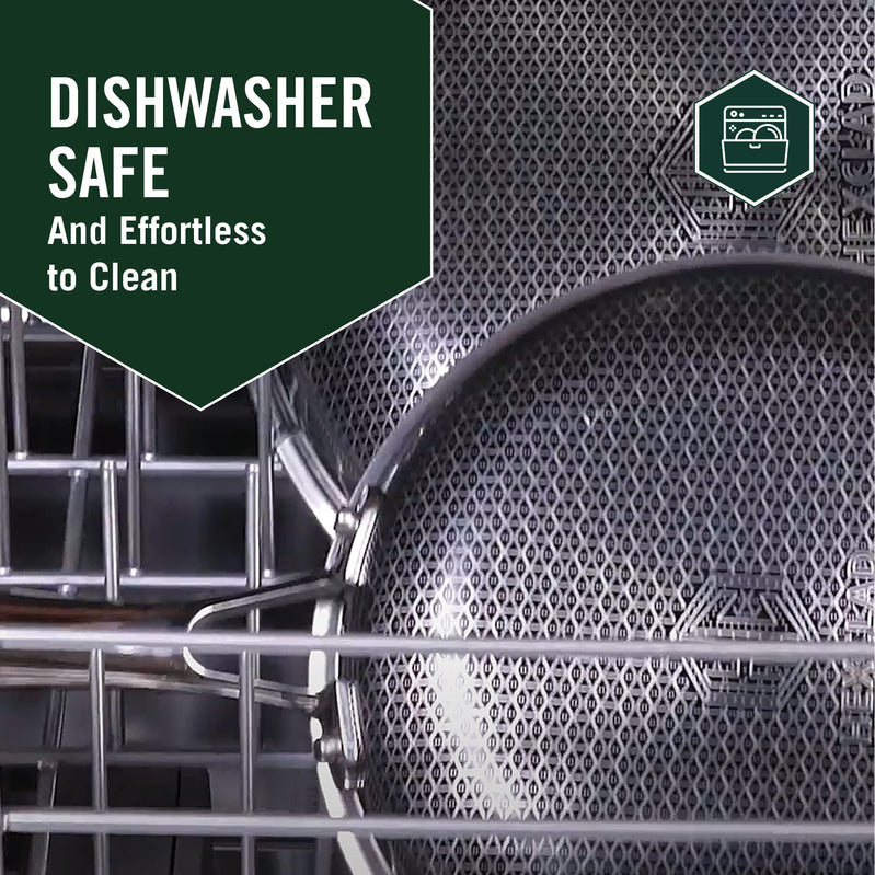 HexClad Nonstick Dishwasher Friendly Compatible