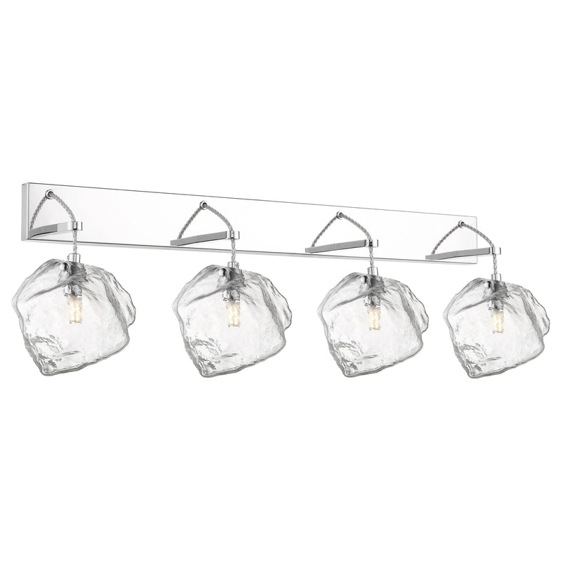 63131LED'sP-MSS/CLR 4 Light Wall / Vanity in Mirrored