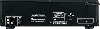 Onkyo DXC390 6-Disc CD Changer, Black