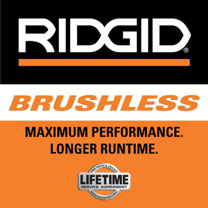 RIDGID 18V Brushless Cordless Nailer Combo Kit with Brad & Finish Nailers, Battery & Charger