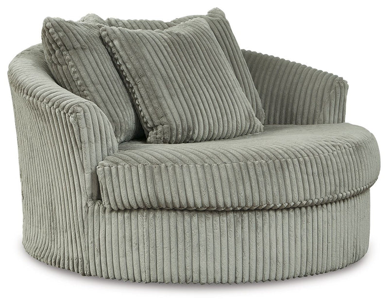 Oversized Swivel Accent Chair