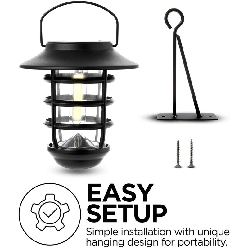 home zone security solar outdoor decorative glass wall lantern light no wiring