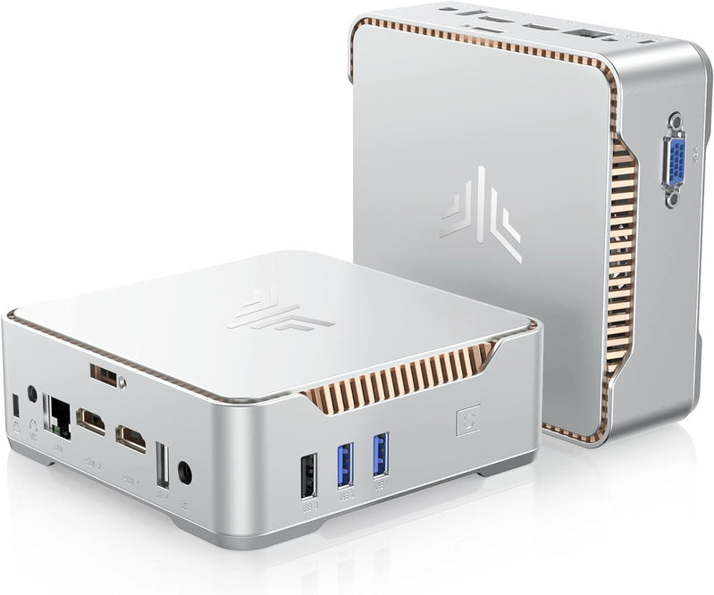 KAMRUI GK3Plus Mini PC, 16GB RAM 512GB M.2 SSD Mini Computers