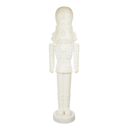 Animated White Nutcracker Blow Mold, 75 in, 6.25 ft, by Holiday Time