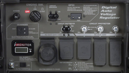 Honda EB10000 10000Watt Industrial Generator with CO-MINDER Sensor EB10000G from Honda