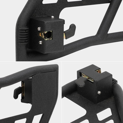 Off Road Safari Tubular Doors Compatible with 2018-2023 Wrangler JL 4 Door – Set of 4 Fat Tube Half Doors for Adventure
