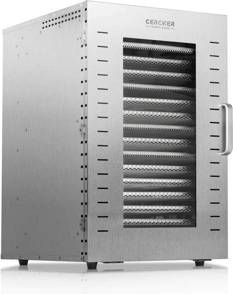 Commercial Food Dehydrator 16 Trays 1500W 70-190 F Large