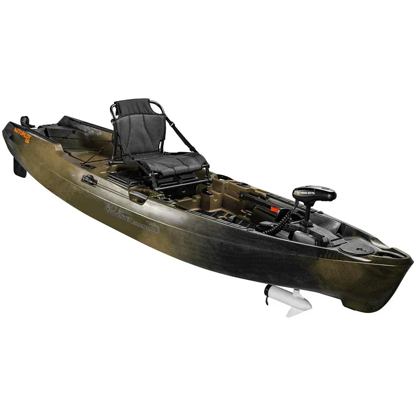 Old Town Sportsman AutoPilot 120 Motorized Fishing Kayak with Minn Kota Trolling Motor 12-ft
