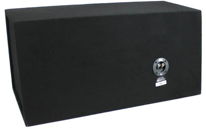 MTX 12" Dual Loaded Car Subwoofer w/Sub Box, Amplifier, & QPower Wiring Kit