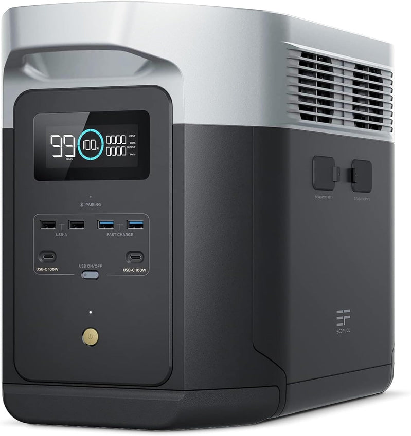 Portable Power Station Delta 2 Max – 2400W Solar Generator