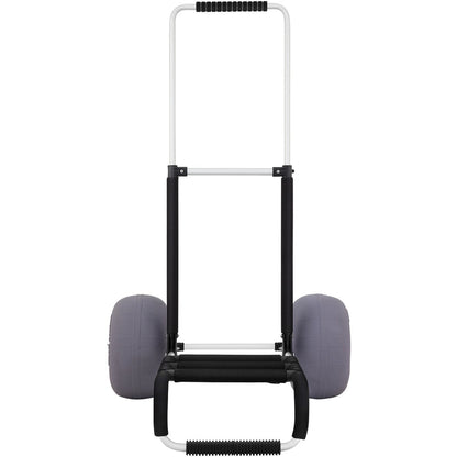Best 165LBS Folding Beach Cargo Deck Cart W/ All-Terrain Balloon Tires