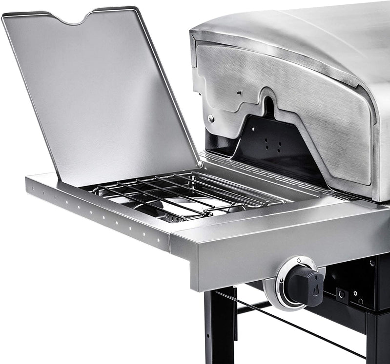 Char-Broil 463377319 Performance 4-Burner Cart Style Liquid Propane Gas Grill, Stainless Steel