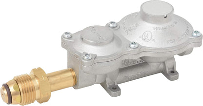 Steel Propane Tank Cylinder with POL Valve and Collar, Great for Mixed Heating Systems, Home fireplaces, Dryers and Grills-Flame King